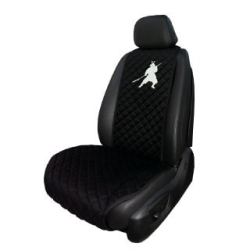 Накидка на переднее сиденье с вышивкой 