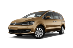 Eva коврики для Volkswagen Sharan II правый руль  7 мест (2010-2015)