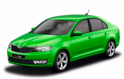 Чехлы для Skoda Rapid I/II (40/60) (с задним подлокотником)